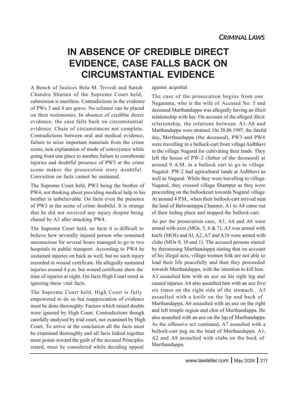 Lawteller – A Legal Awareness Magazine Preview Pages