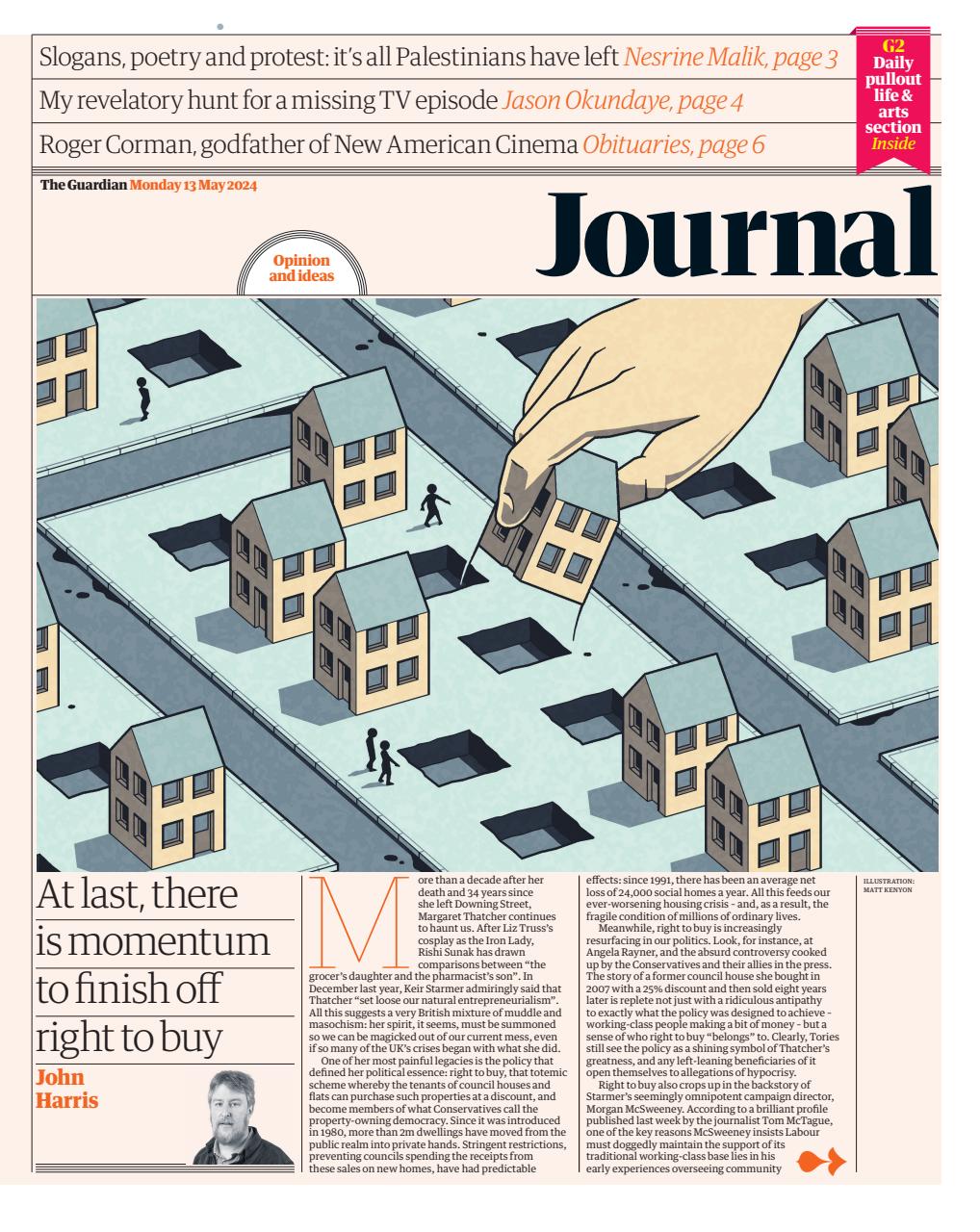 The Guardian Newspaper Preview Pages