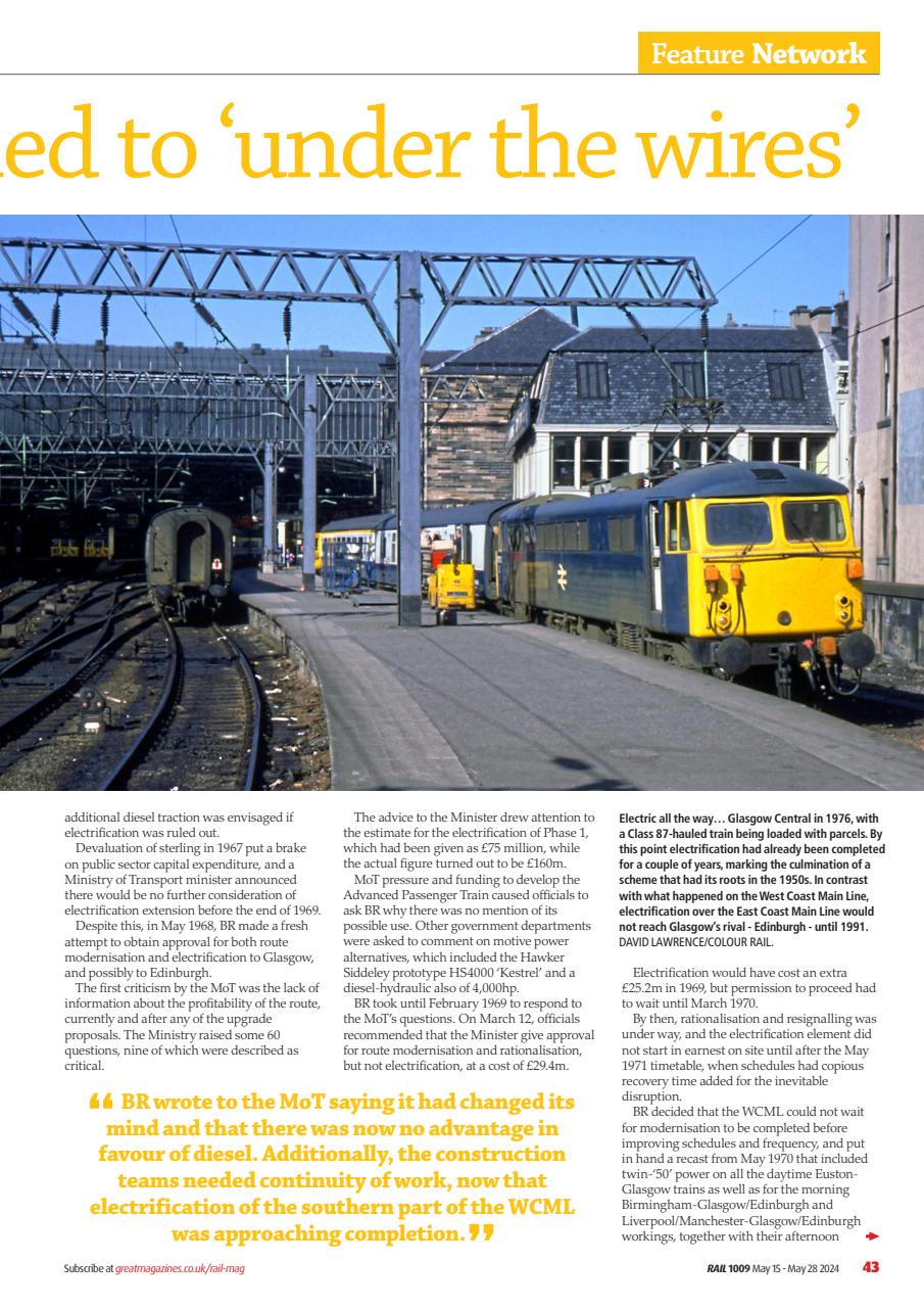 Rail Preview Pages