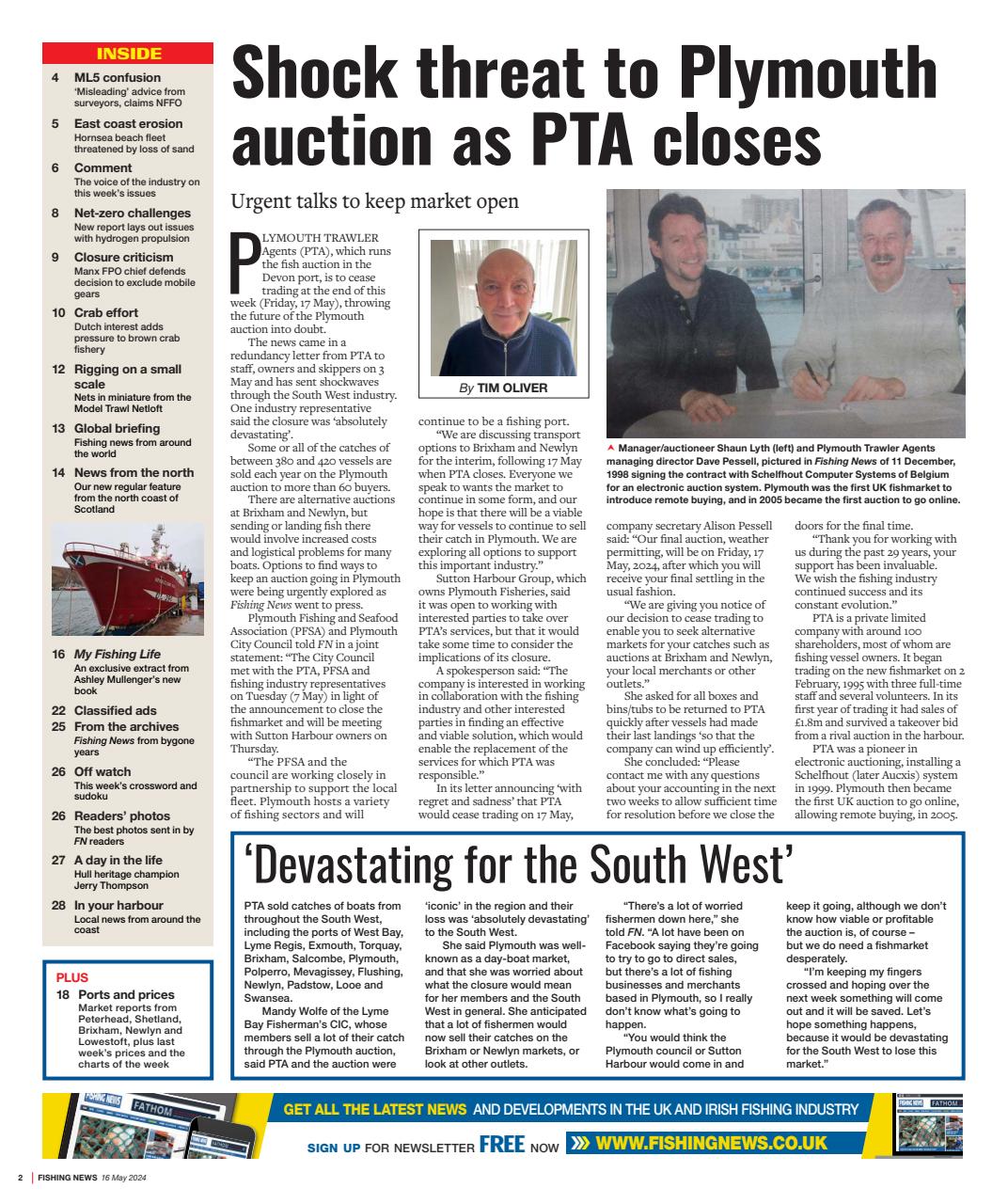 Fishing News Preview Pages