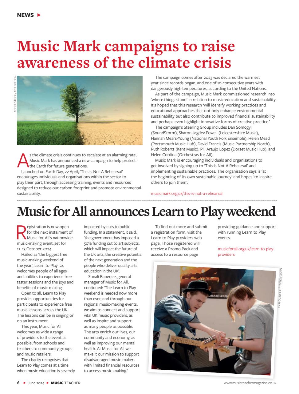 Music Teacher Preview Pages