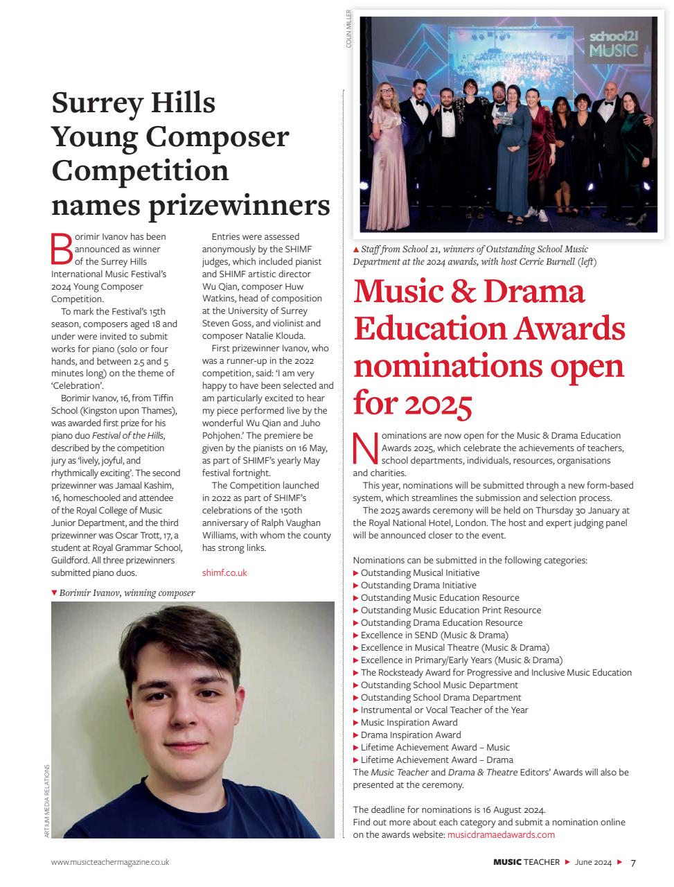 Music Teacher Preview Pages