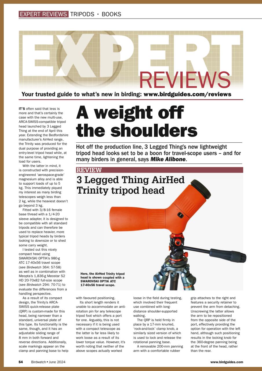 Birdwatch Magazine Preview Pages