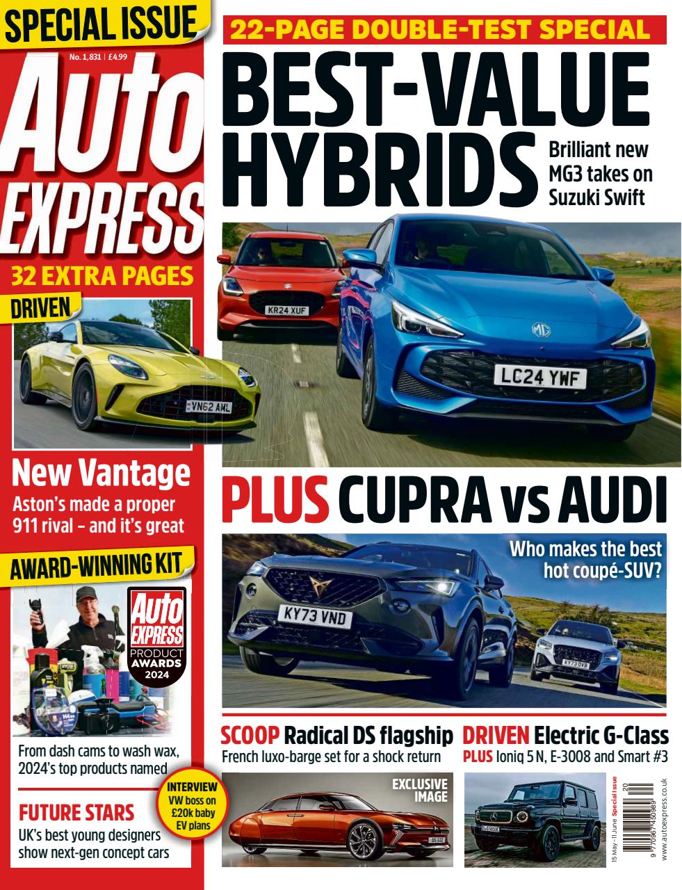 Auto Express Preview Pages