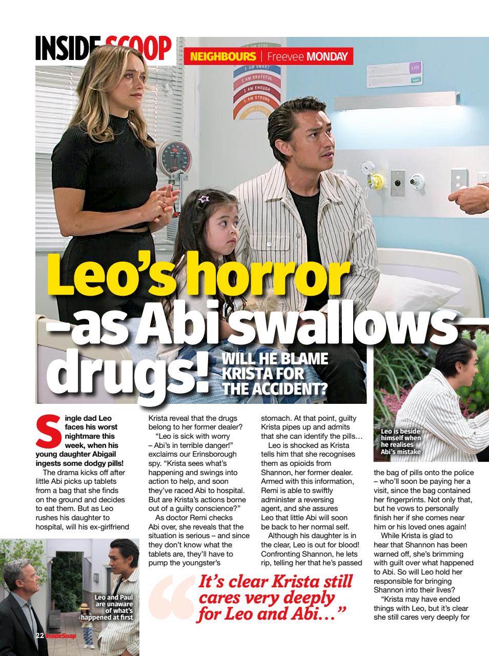 Inside Soap Preview Pages