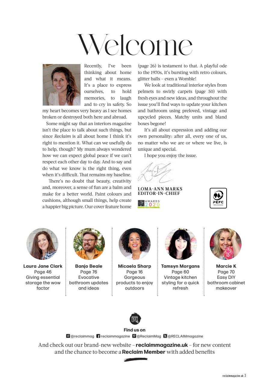 Reclaim Preview Pages