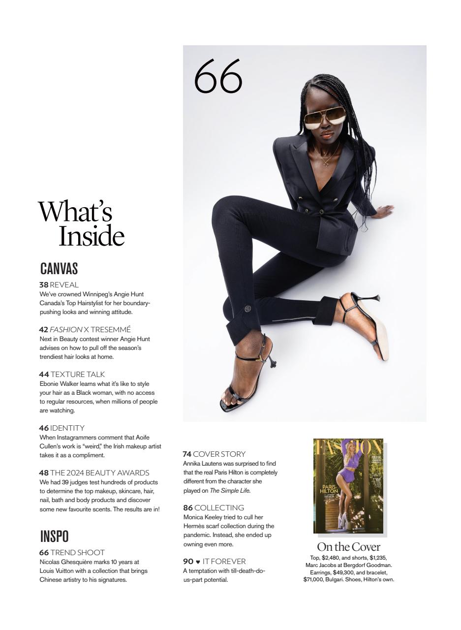Fashion Magazine Preview Pages