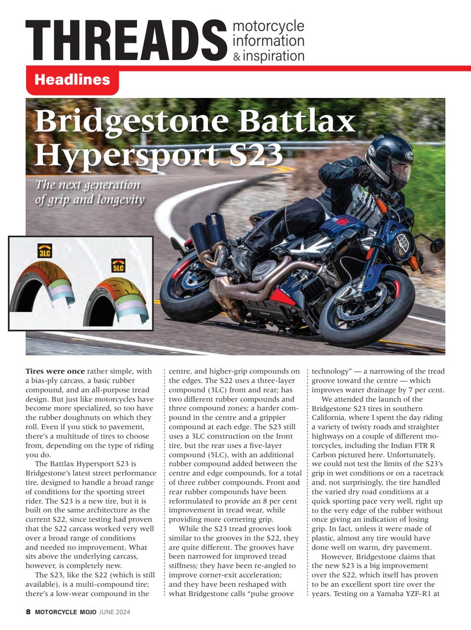 Motorcycle Mojo Preview Pages