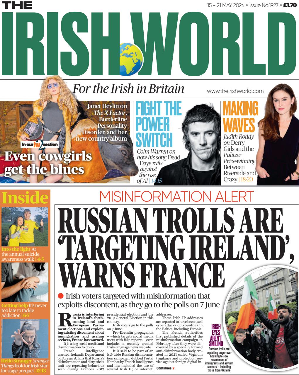 Irish World Preview Pages