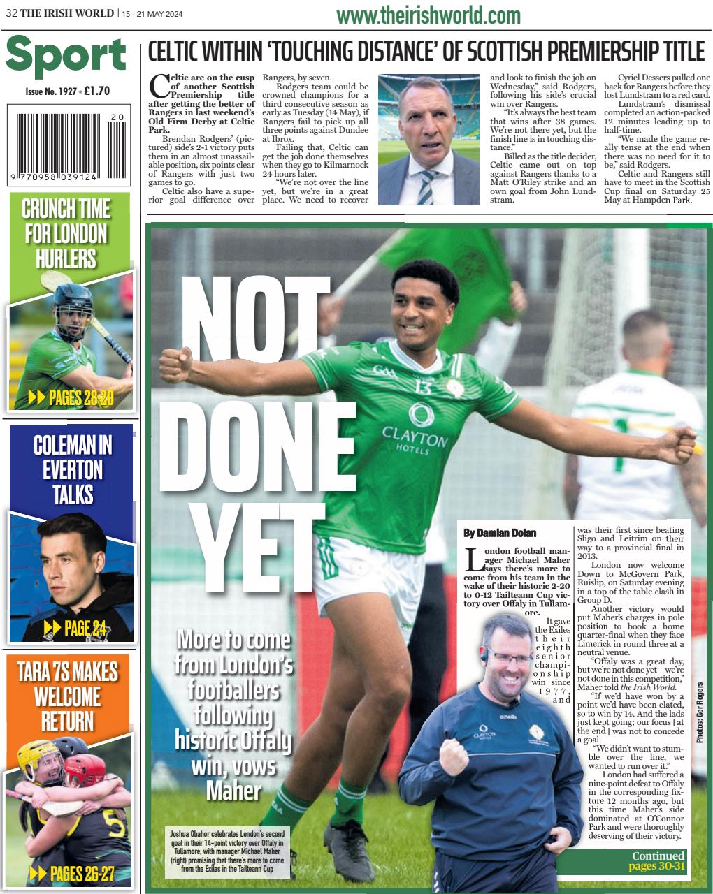 Irish World Preview Pages