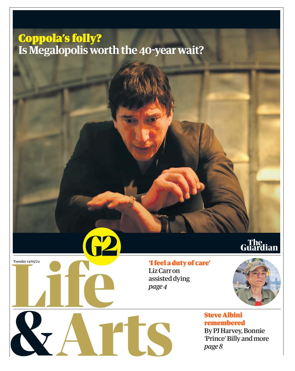 The Guardian Newspaper Preview Pages
