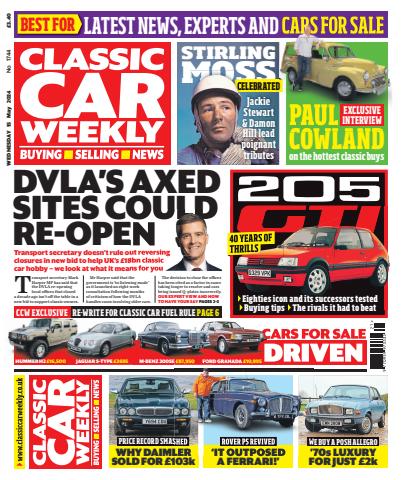 Classic Car Weekly issue 15-May-2024