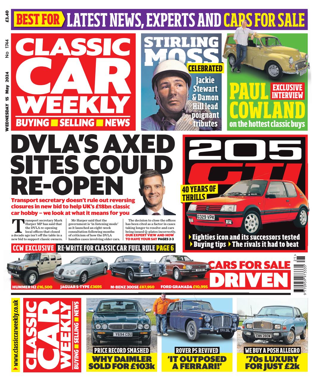 Classic Car Weekly Preview Pages