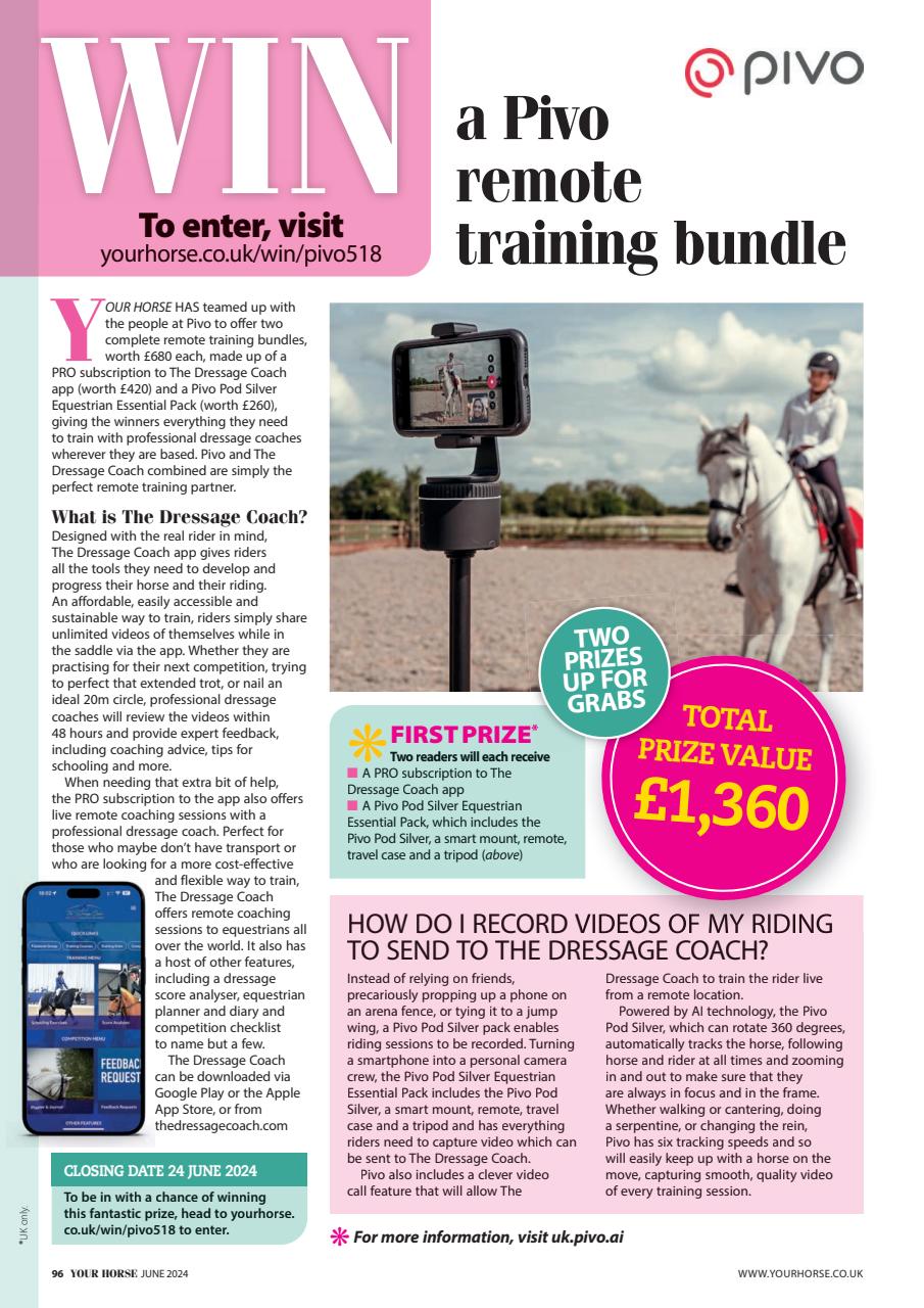 Your Horse Preview Pages