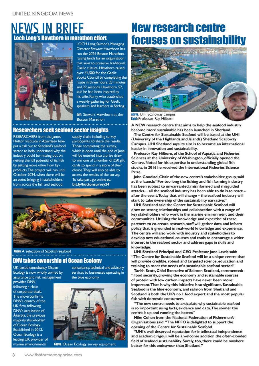 Fish Farmer Magazine Preview Pages