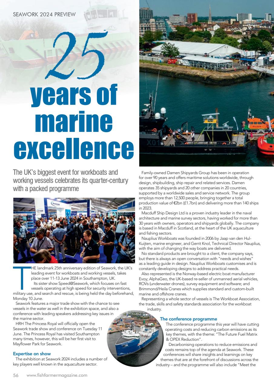 Fish Farmer Magazine Preview Pages