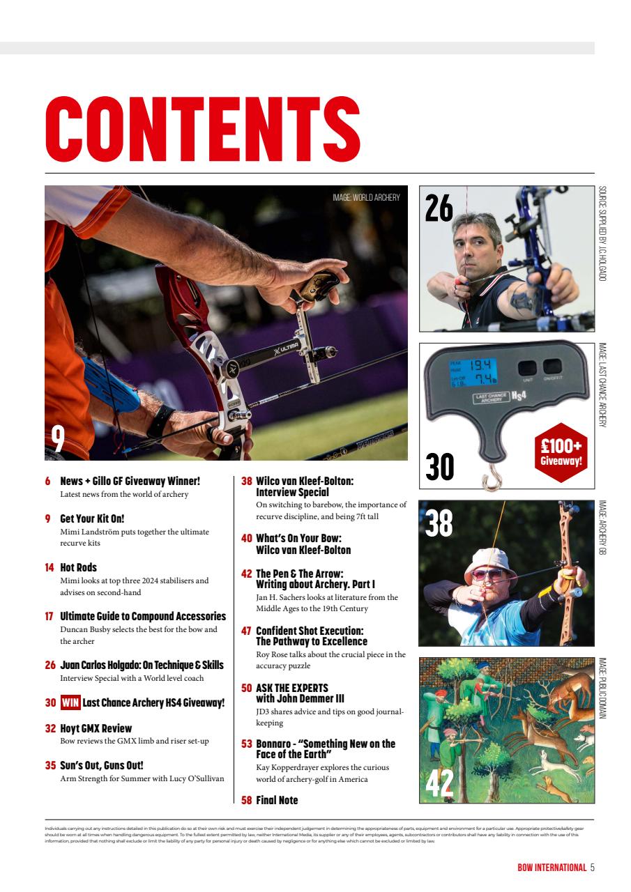 Bow International Preview Pages