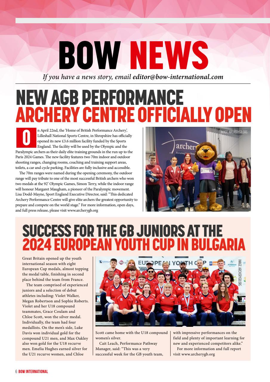 Bow International Preview Pages