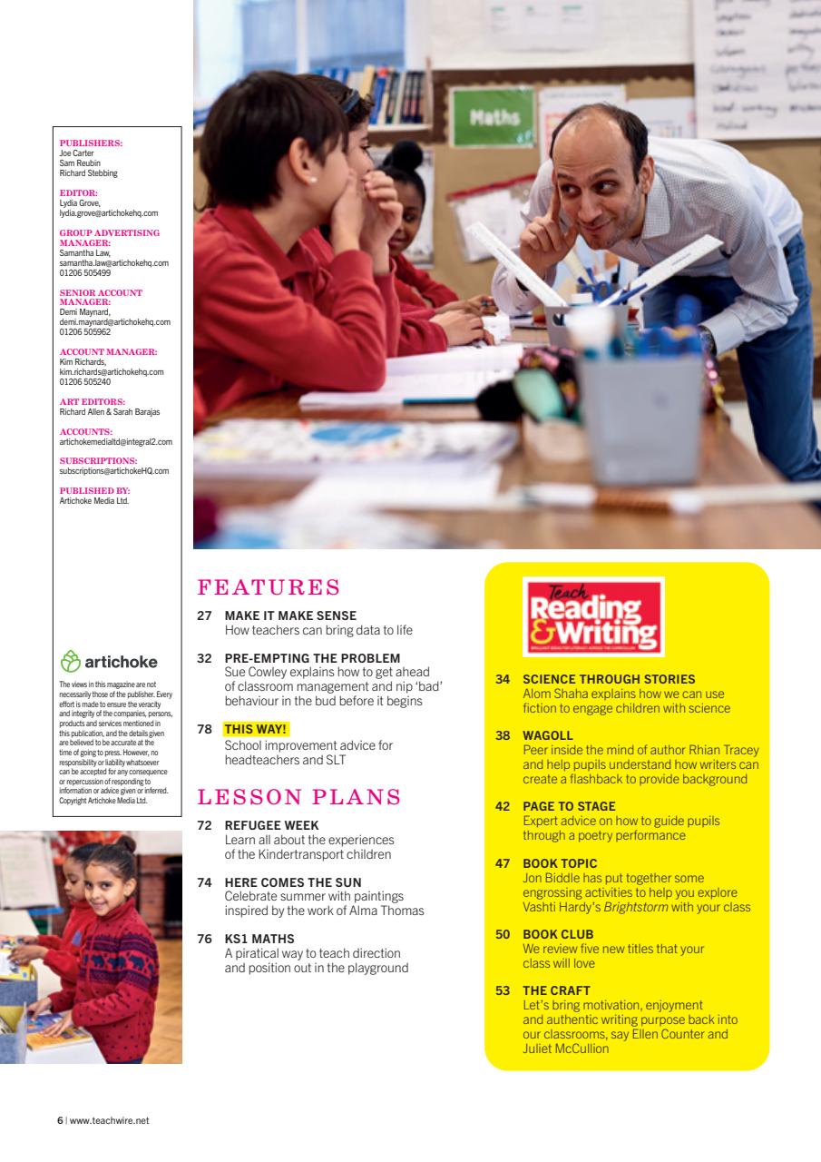 Teach Primary Preview Pages