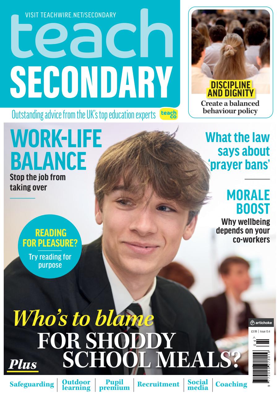 Teach Secondary Preview Pages