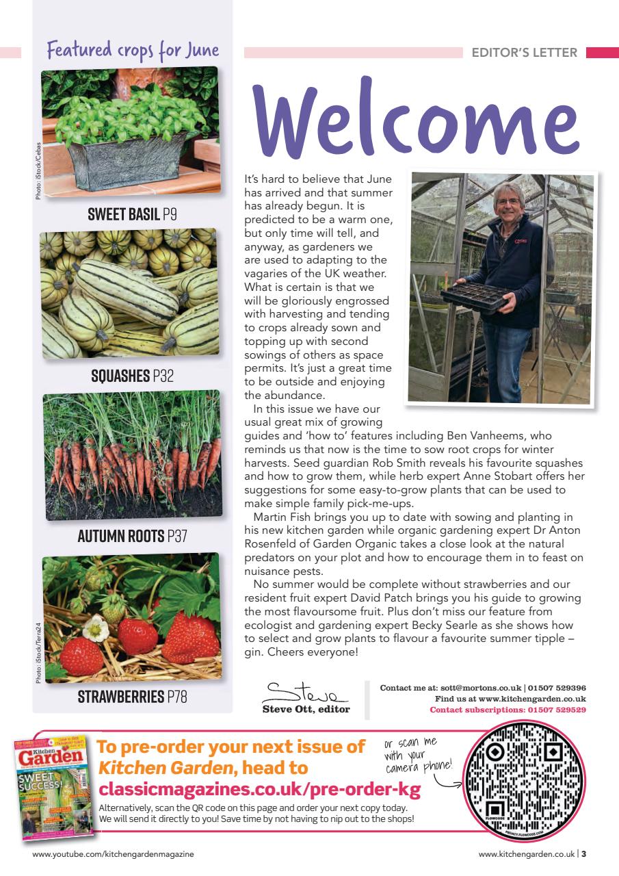 Kitchen Garden Magazine Preview Pages