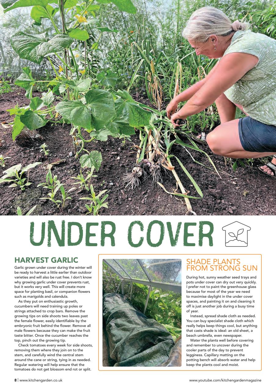 Kitchen Garden Magazine Preview Pages