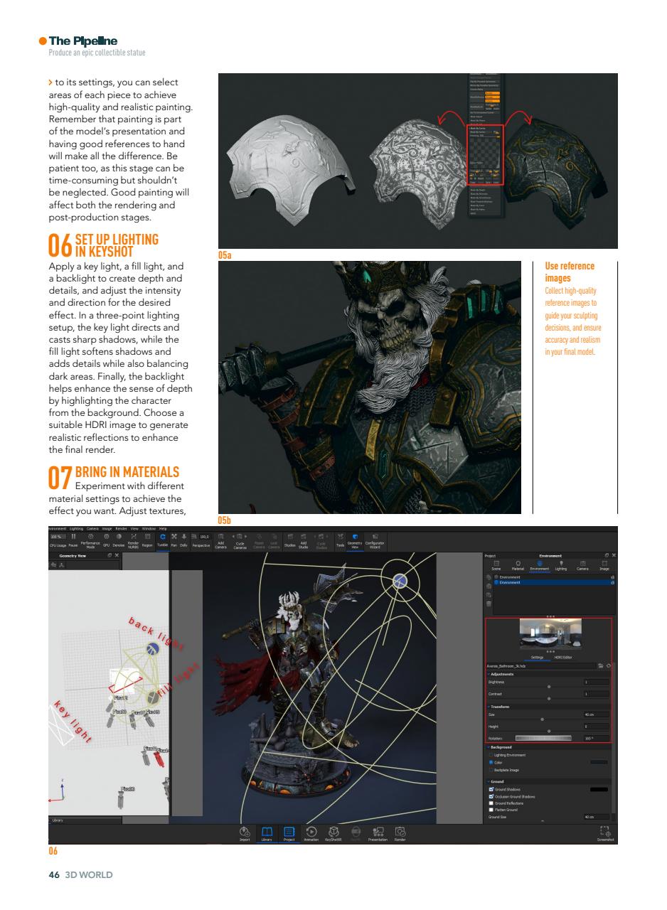 3D World Preview Pages