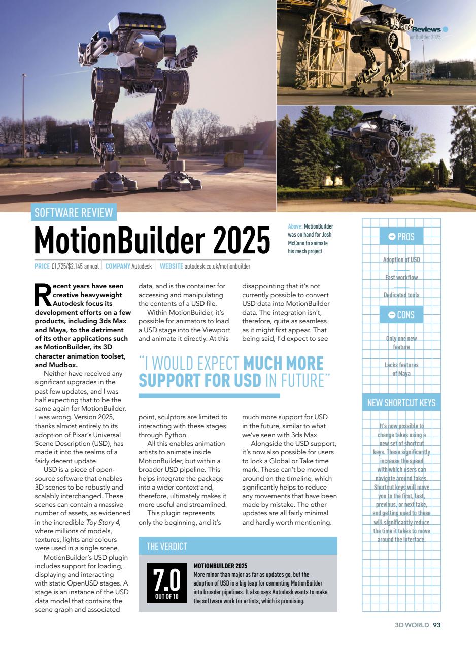 3D World Preview Pages