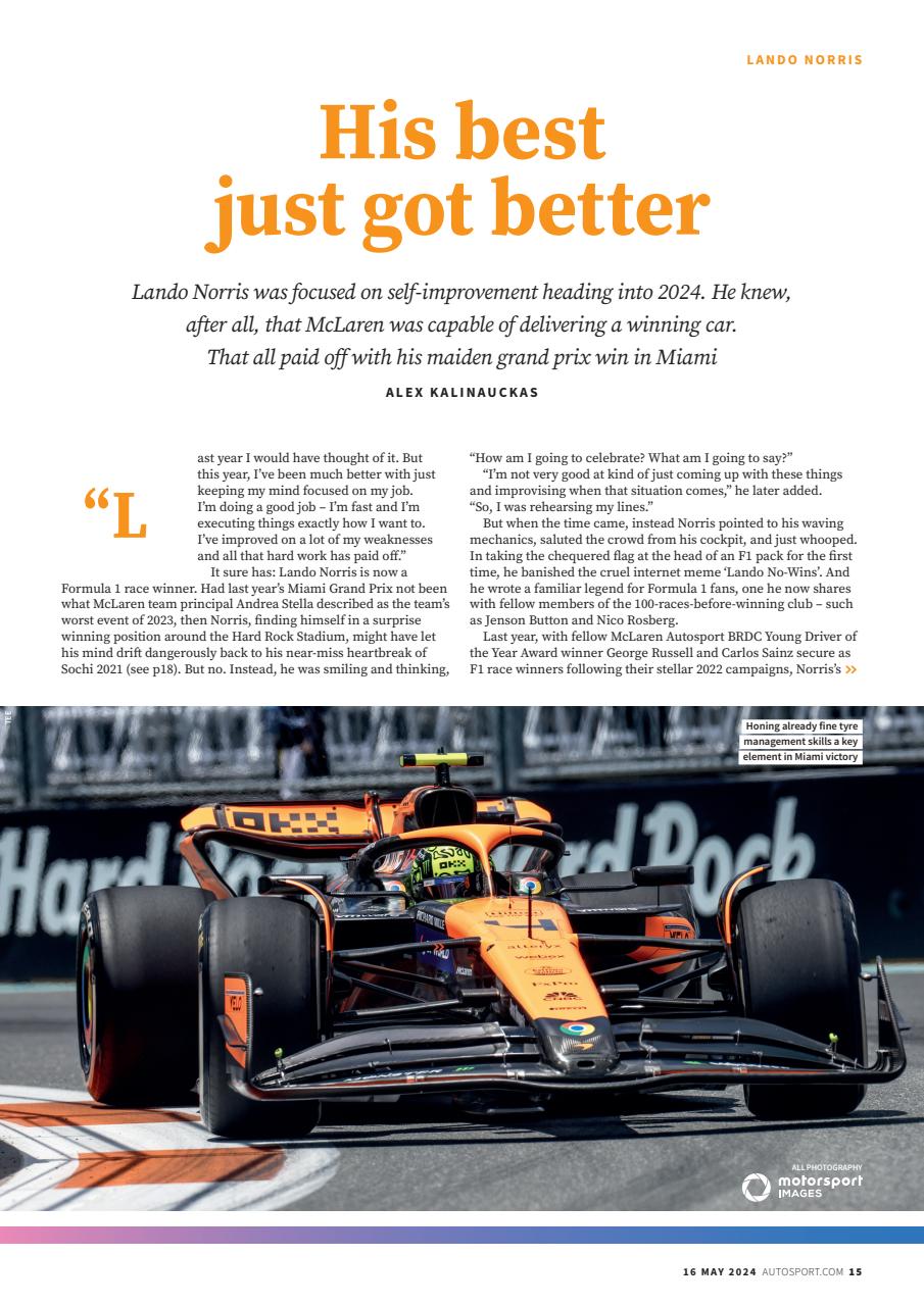 Autosport Preview Pages