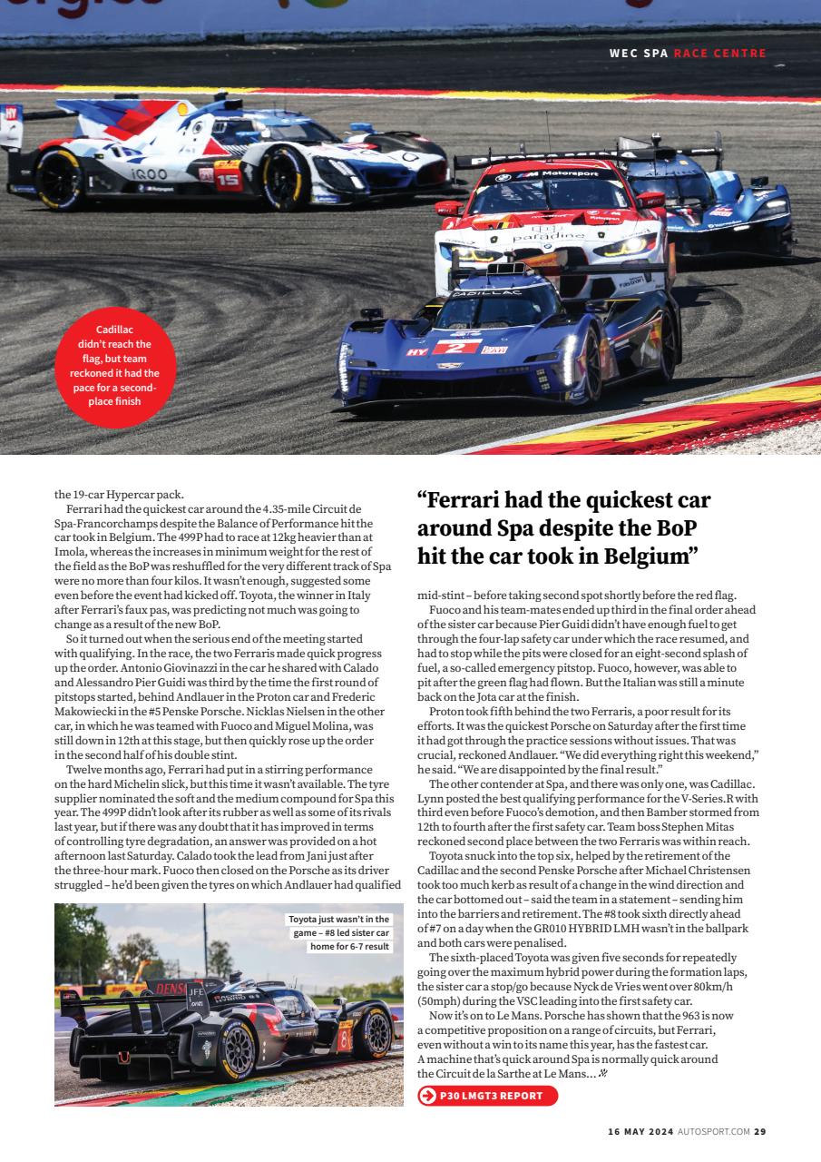 Autosport Preview Pages