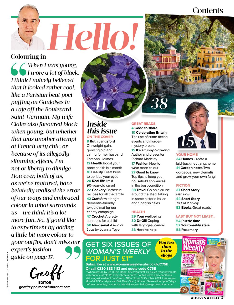 Woman's Weekly Preview Pages