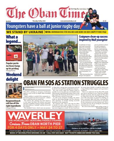 The Oban Times & Lochaber Times issue Thursday, May 16, 2024