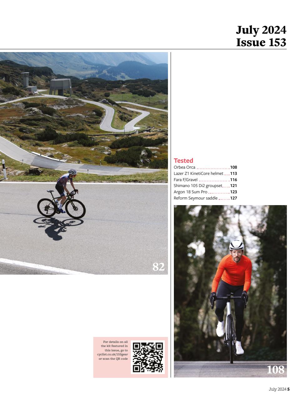 Cyclist Preview Pages