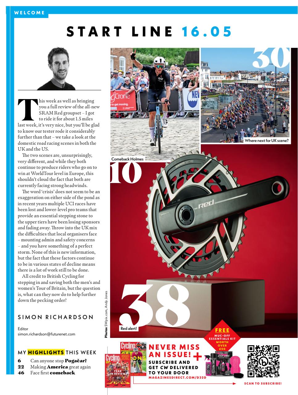 Cycling Weekly Preview Pages