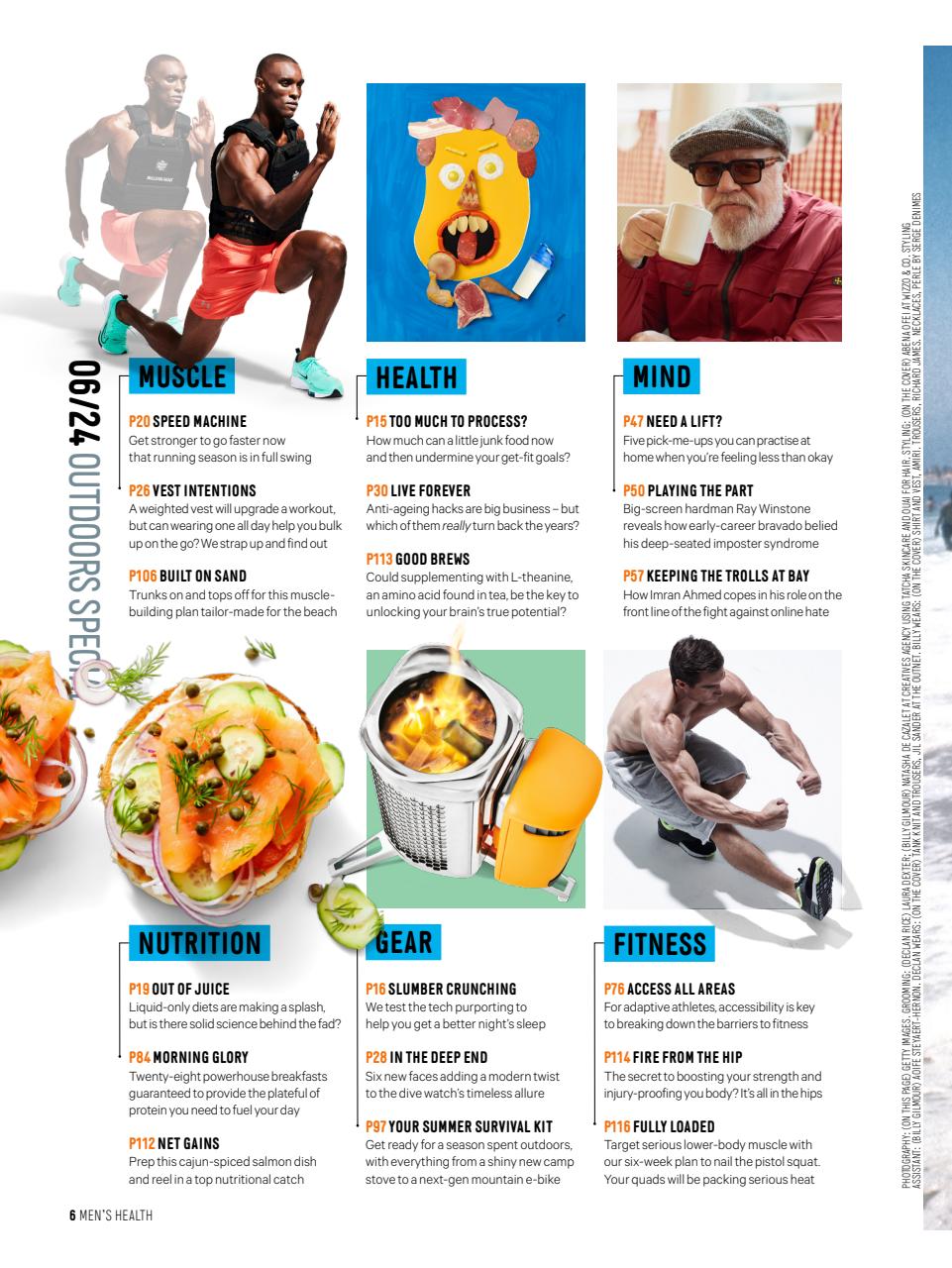 Men's Health Preview Pages