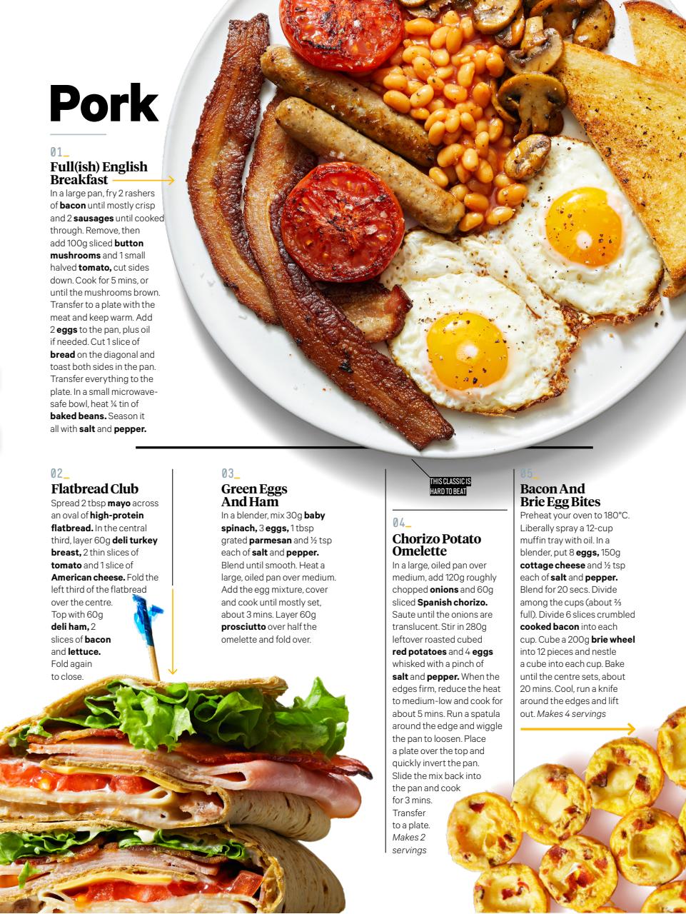 Men's Health Preview Pages