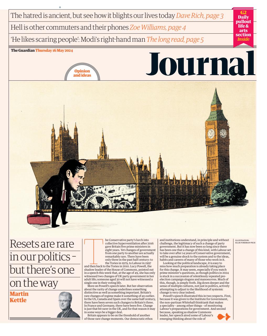 The Guardian Newspaper Preview Pages
