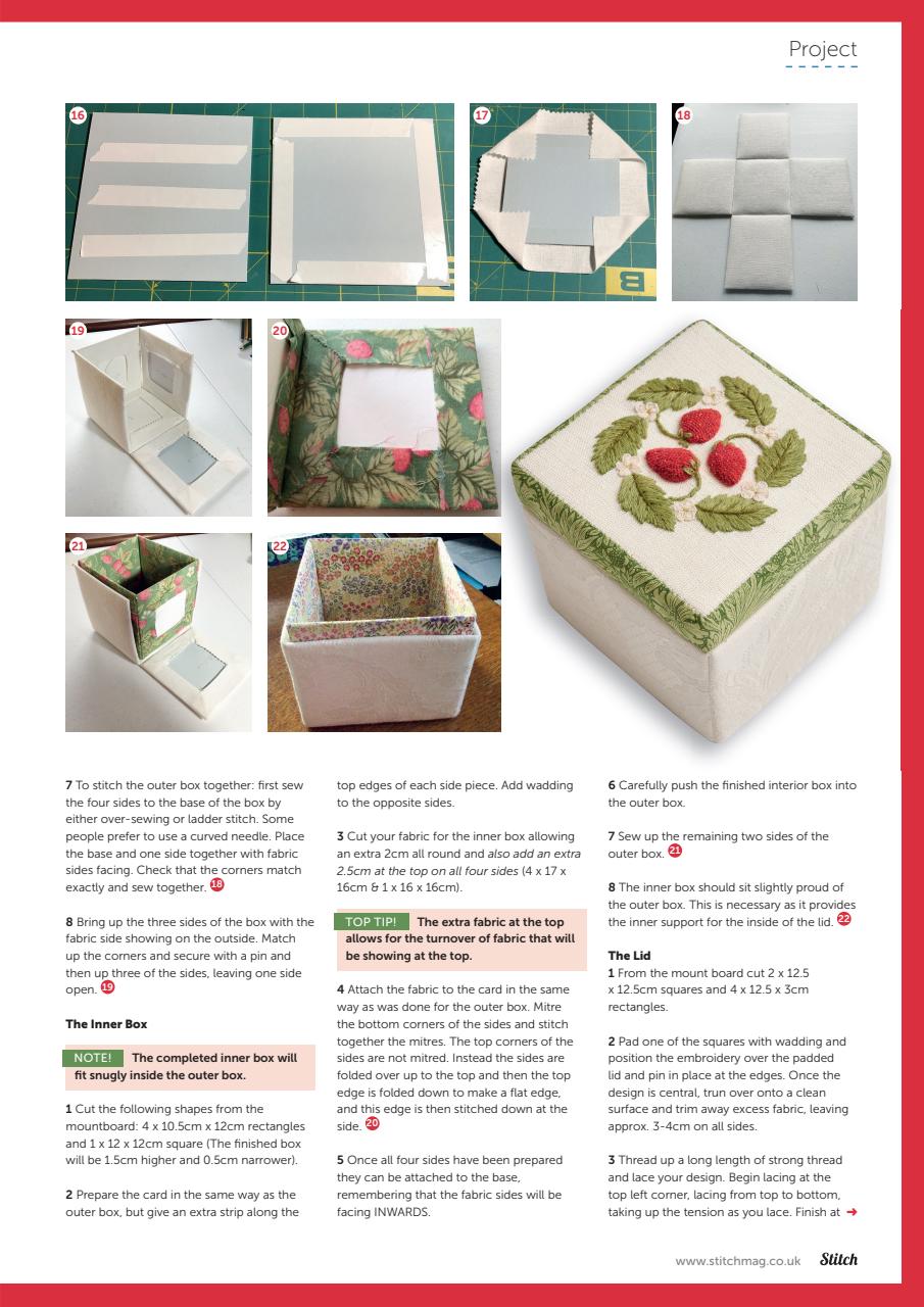 Stitch magazine Preview Pages