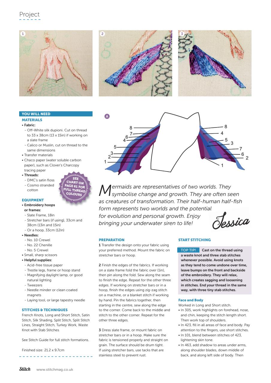 Stitch magazine Preview Pages