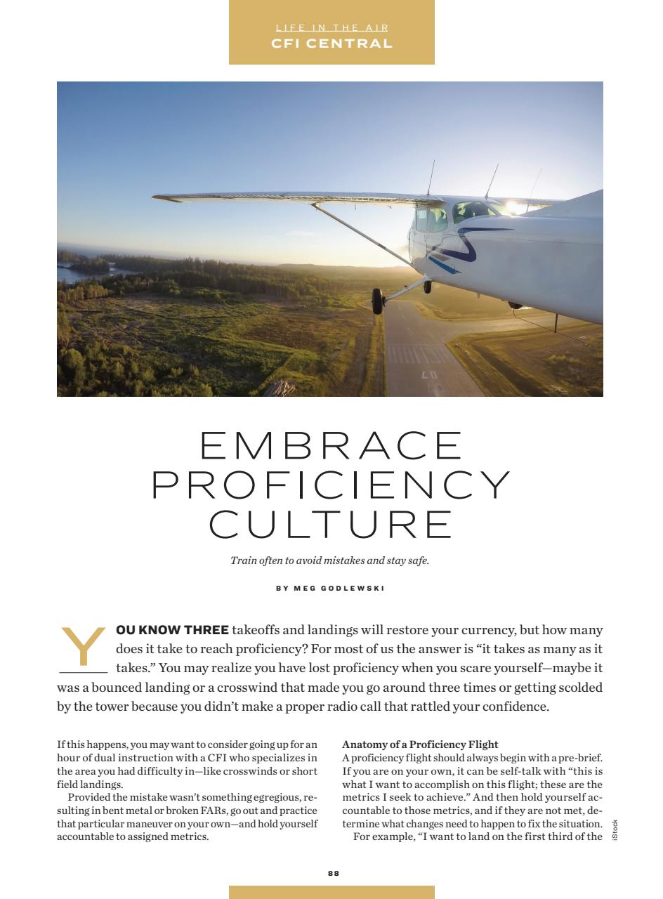 FLYING Magazine Preview Pages