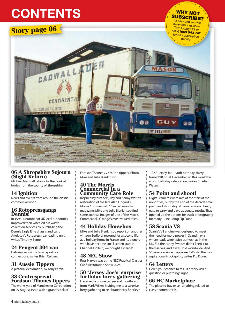Heritage Commercials Magazine Preview Pages