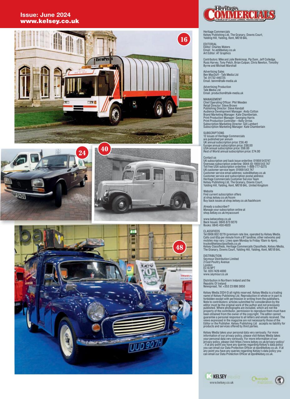 Heritage Commercials Magazine Preview Pages