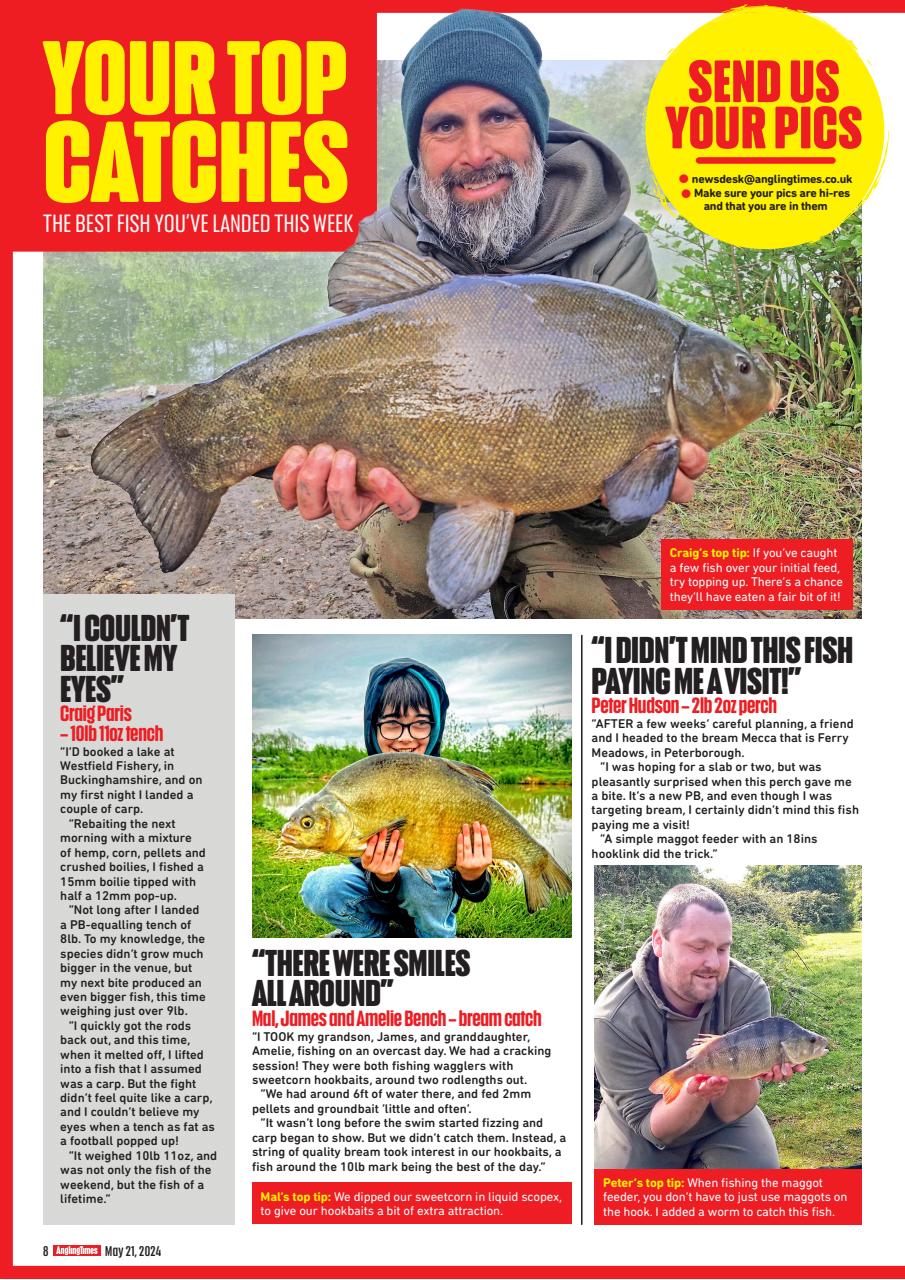 Angling Times Preview Pages