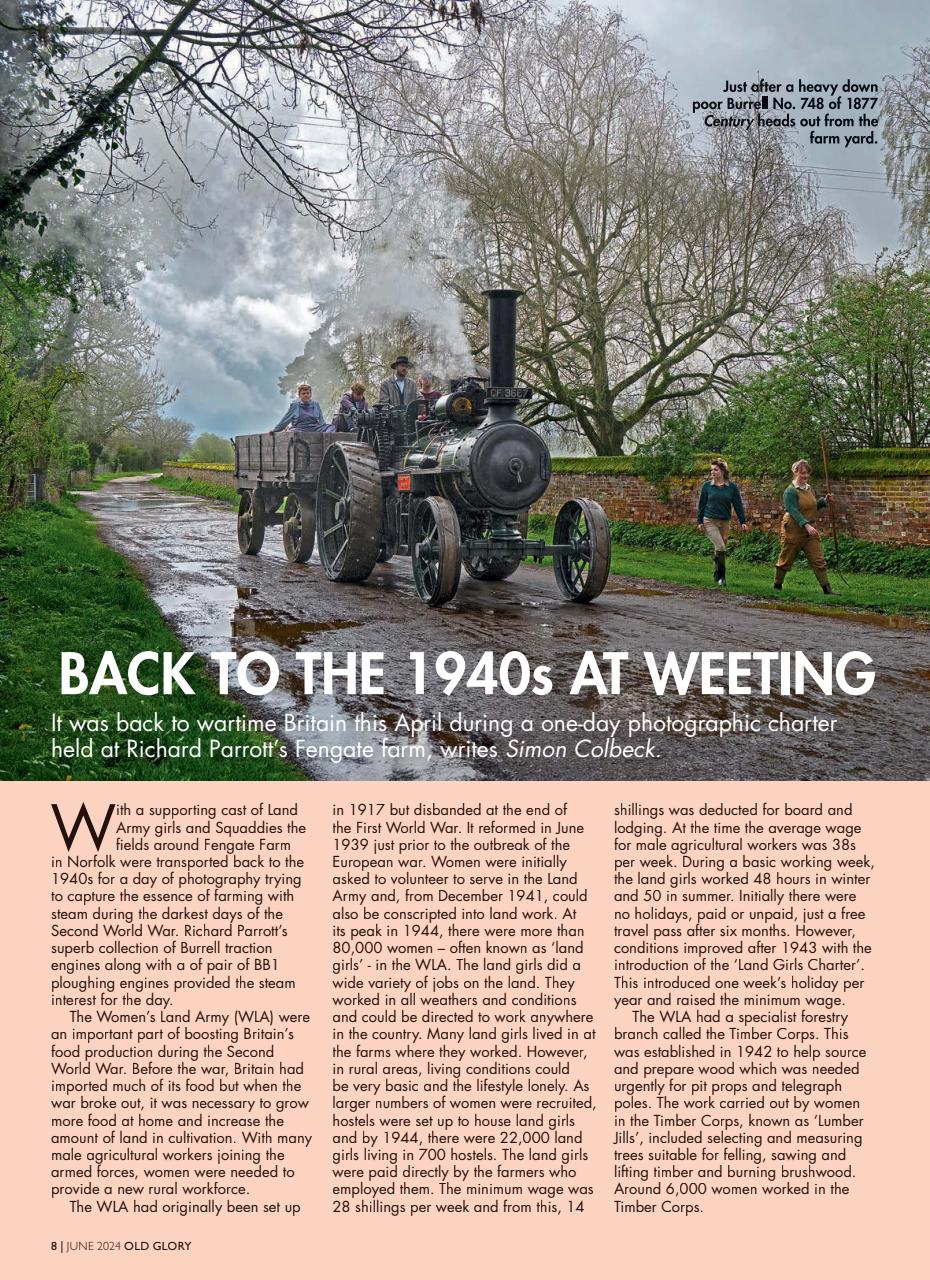 Old Glory Magazine Preview Pages