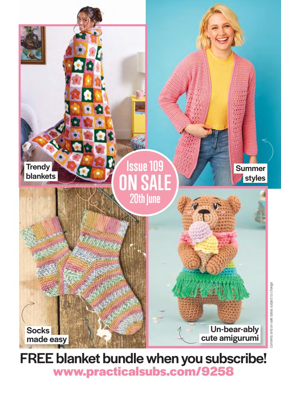 Crochet Now Magazine Preview Pages
