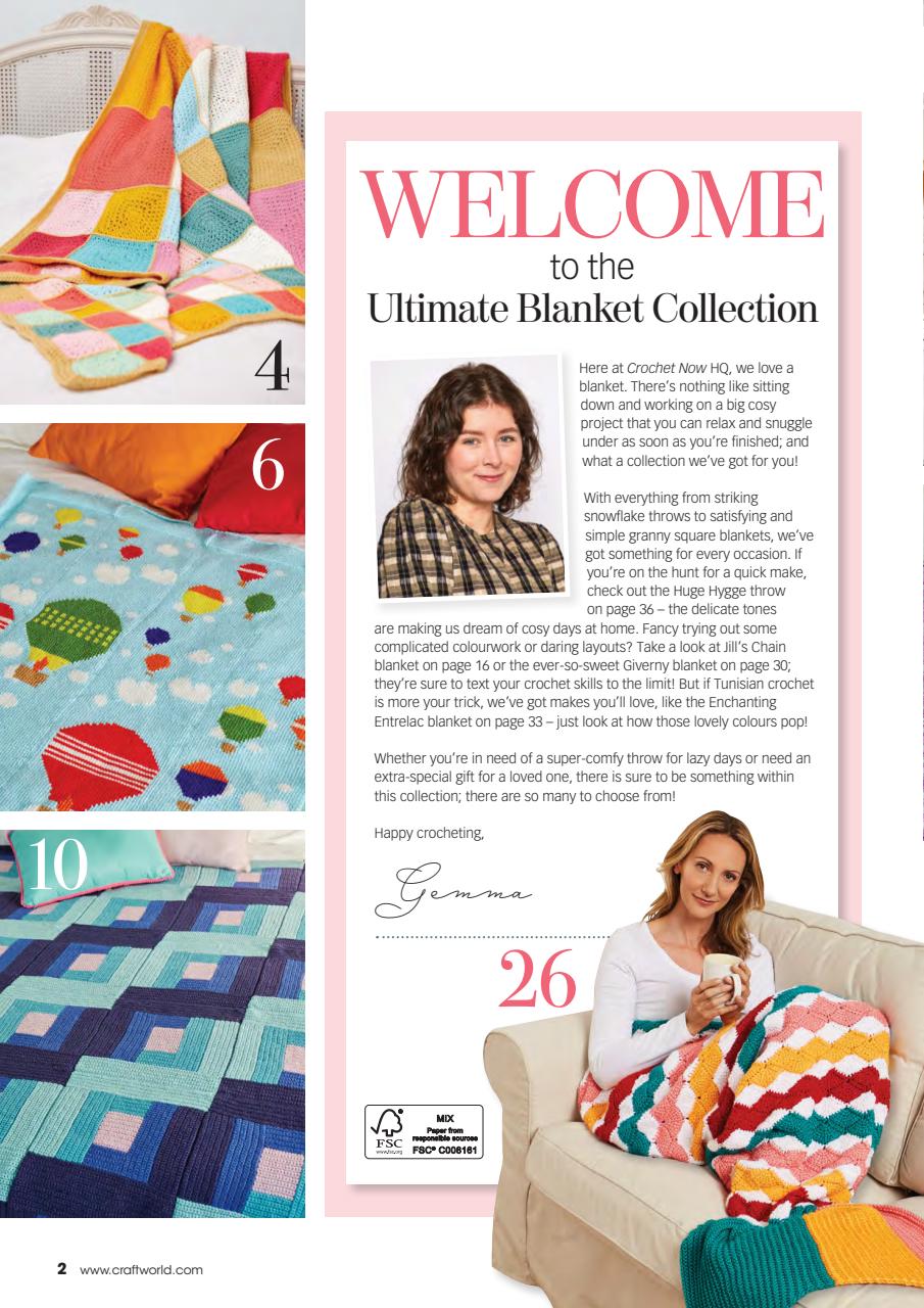Crochet Now Magazine Preview Pages