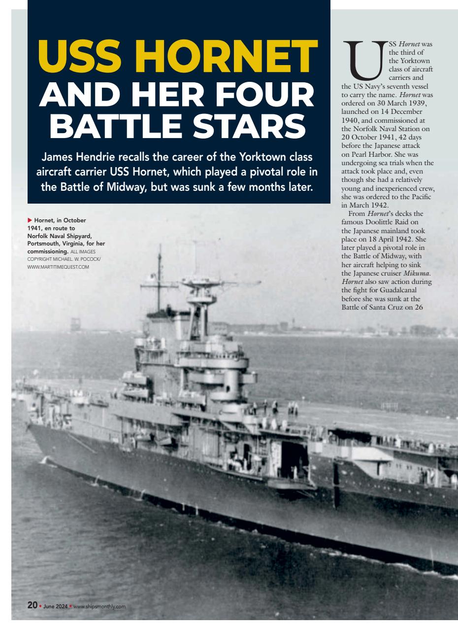 Ships Monthly Preview Pages