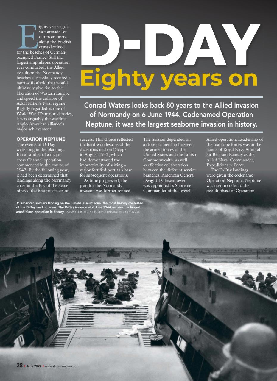Ships Monthly Preview Pages
