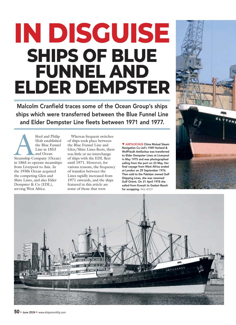 Ships Monthly Preview Pages