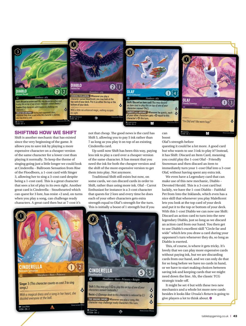 Tabletop Gaming Preview Pages